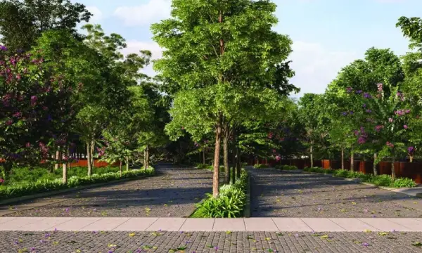 Godrej Thiruporur Plots Garden View by Godrej Properties located at Thiruporur, Chennai Tamil Nadu