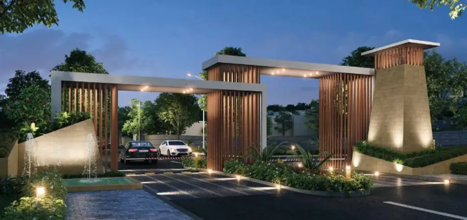 Godrej Thiruporur Plots Main Entrance Elevation Grand by Godrej Properties located at Thiruporur, Chennai Tamil Nadu